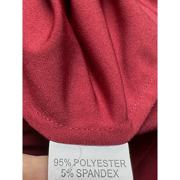 House of CB Loie Sexy Gathered Maxi Skirt Red Small 2 4 - Picture 9 of 10